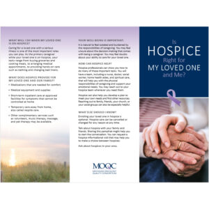 Is Hospice Right for My Loved One and Me?